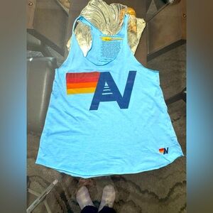 AVIATOR NATION Blue Tank